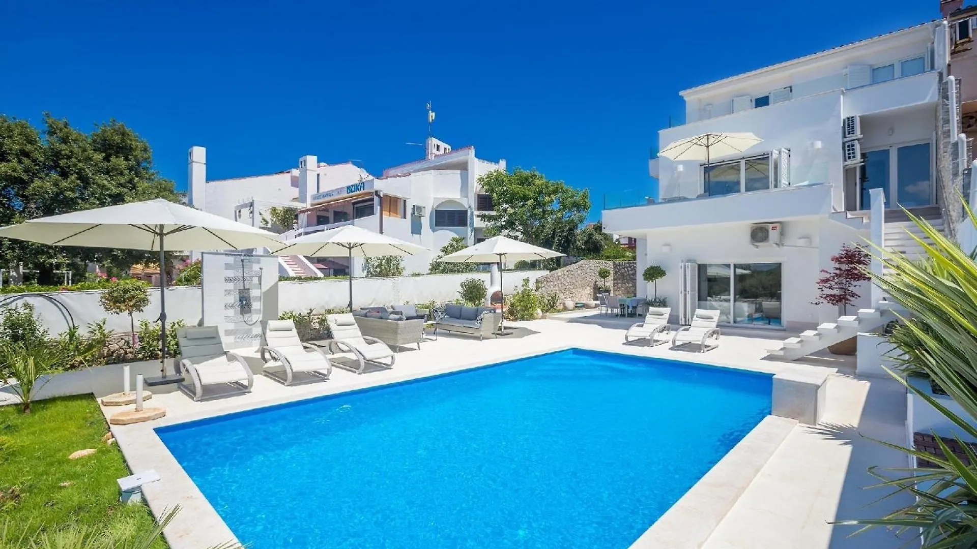 Ferienhaus Mit Privatpool Fuer 12 Personen Ca 254 Qm In Punat, Kvarner Bucht Krk Krk Town 0*,